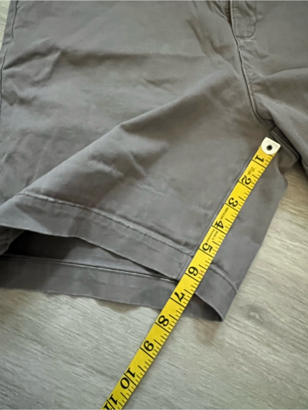 Lee Chino Bermuda Walkshort Women’s Midrise Grey Brown Khaki 12 Medium - Picture 4 of 7